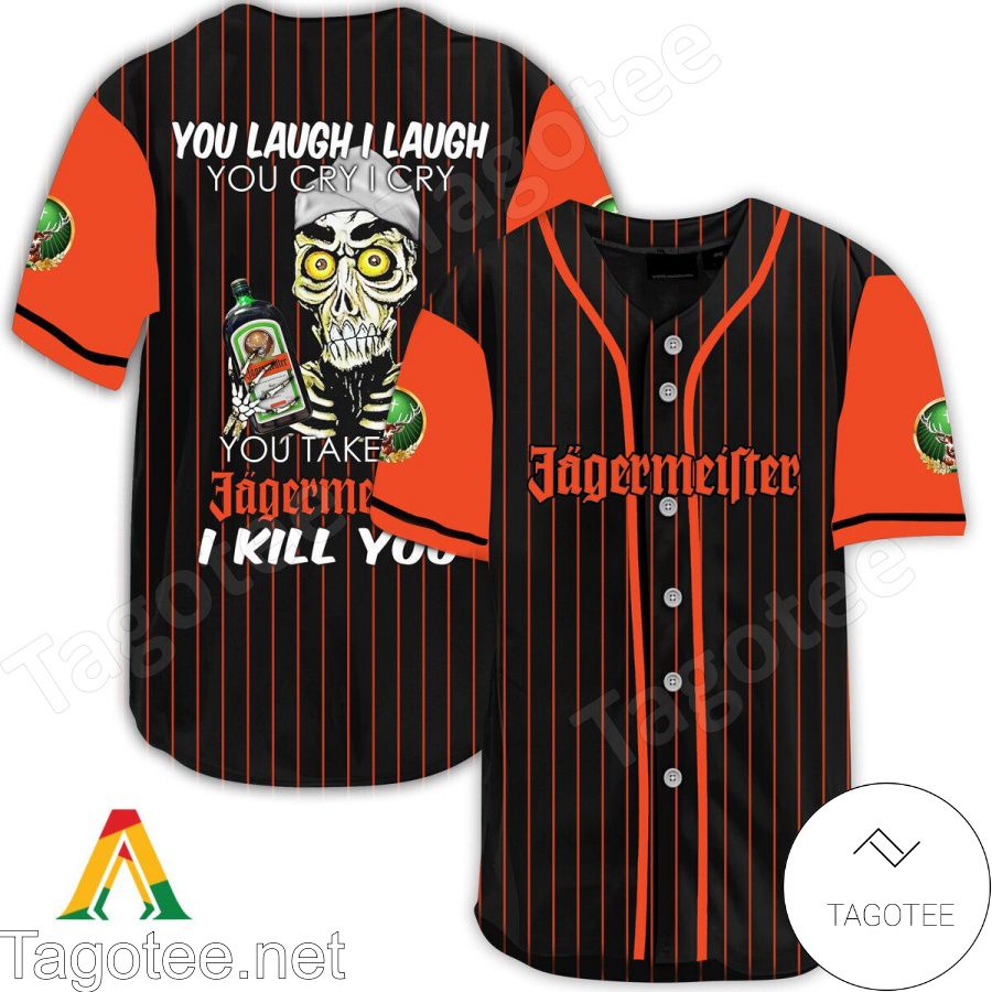 Achmed Take My Jagermeister I Kill You You Laugh I Laugh Baseball Jersey