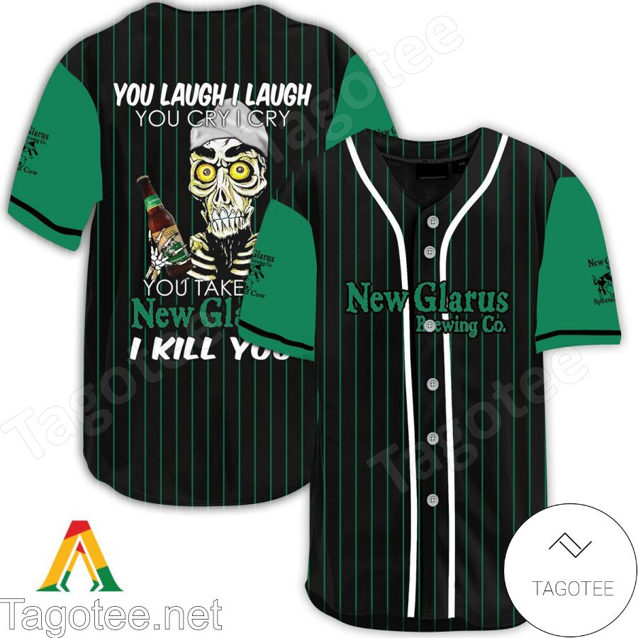 Achmed Take My New Belgium I Kill You You Laugh I Laugh Baseball Jersey