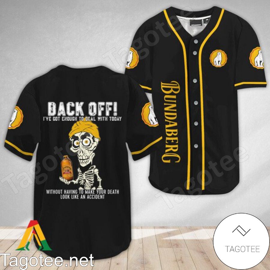 Achmed the Dead Terrorist Bundaberg Back Off I've Got Enough To Deal With Today Baseball Jersey