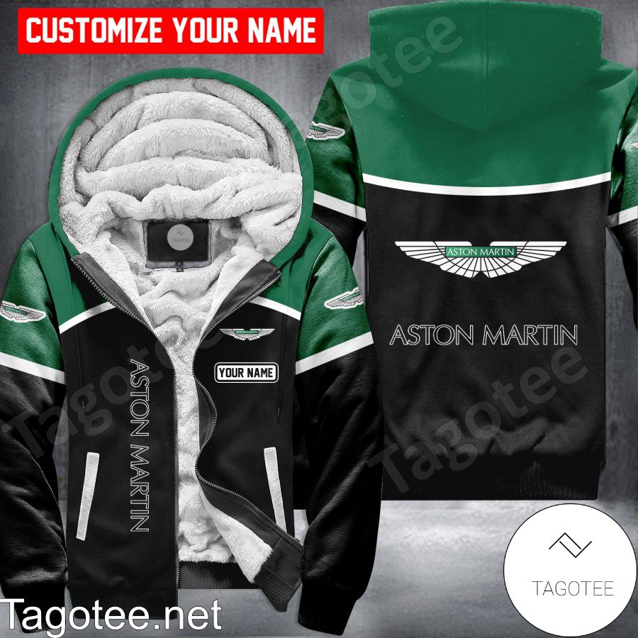 Aston Martin Custom Uniform Fleece Hoodie - EmonShop