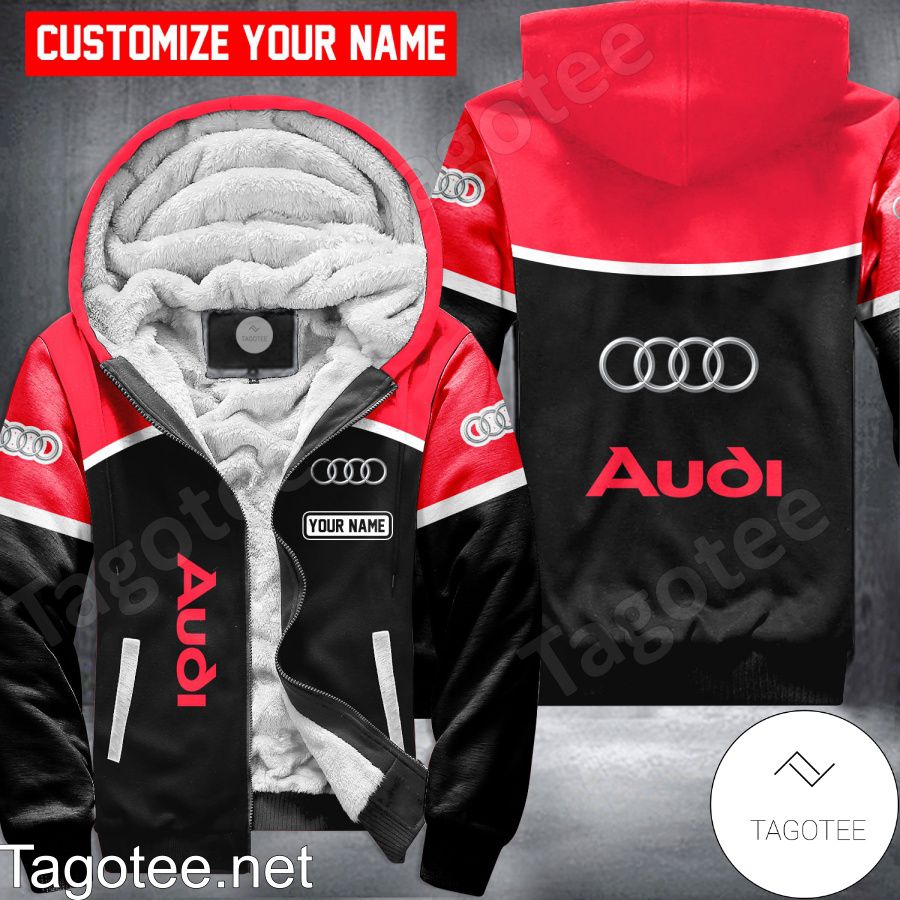 Audi Custom Uniform Fleece Hoodie - EmonShop