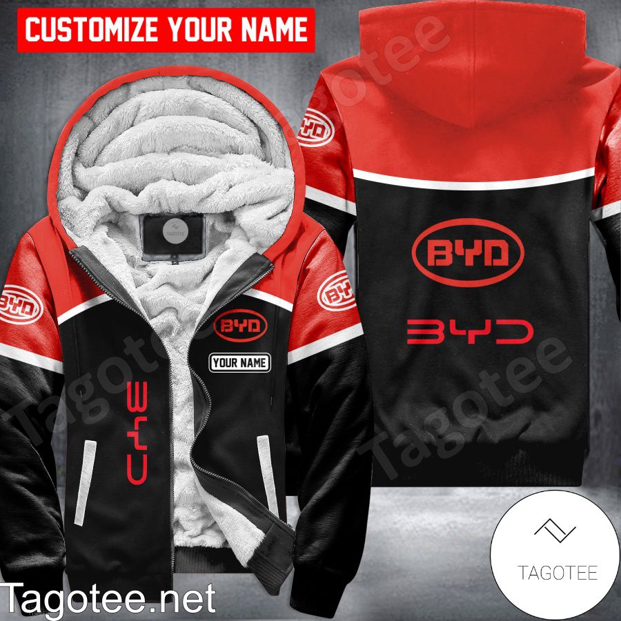 BYD Custom Uniform Fleece Hoodie - EmonShop