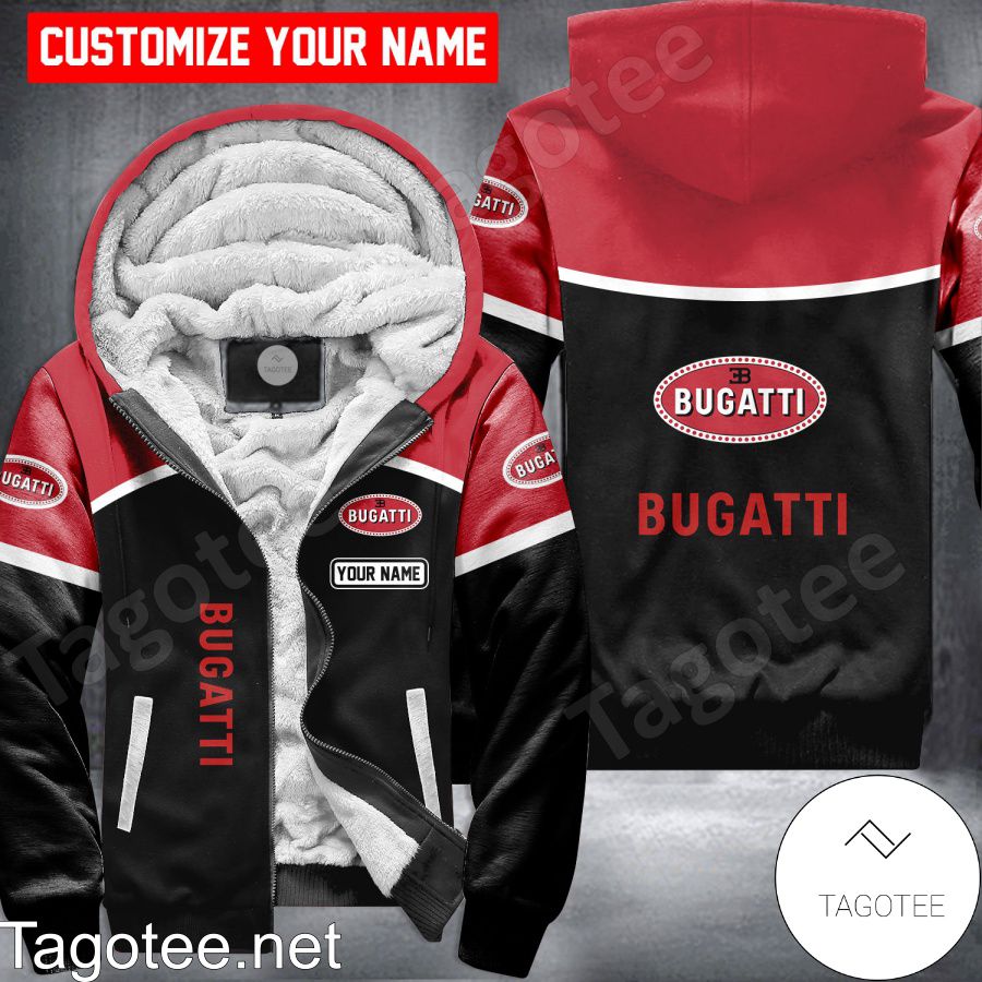 Bugatti Custom Uniform Fleece Hoodie - EmonShop