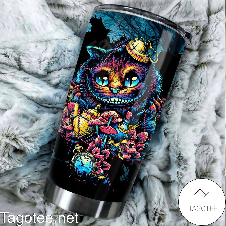 Cheshire Cat Alice In The Wonderland Tumbler