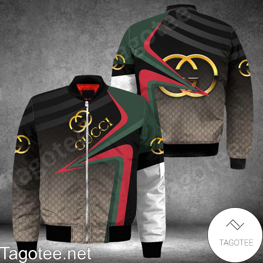 Gucci Impressive Color Scheme Bomber Jacket