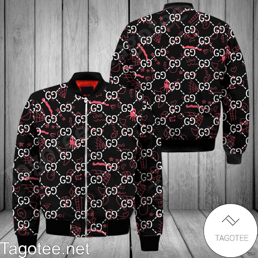 Gucci Love Life Is Gucci Bomber Jacket