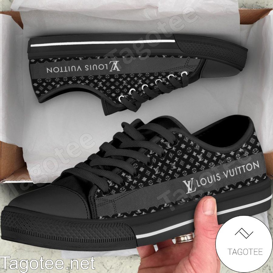 Louis Vuitton On Grey Line Low Top Shoes