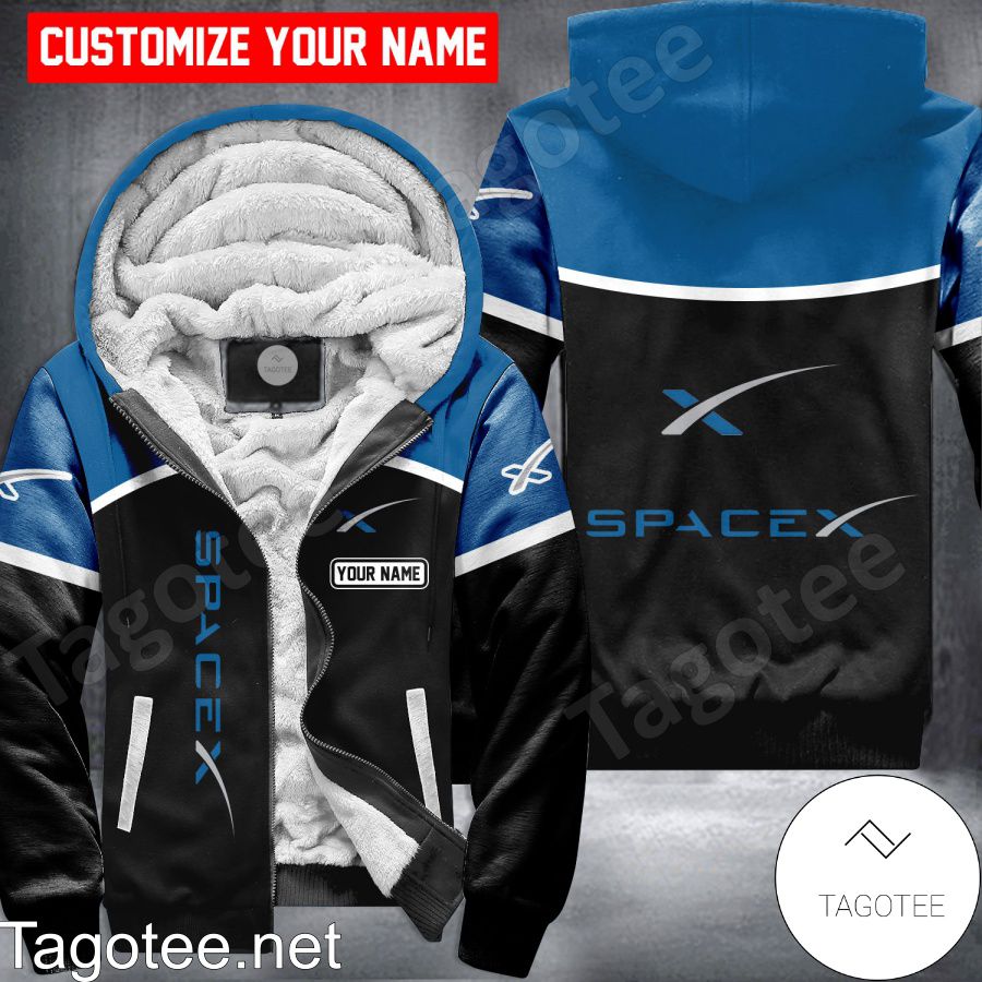 SpaceX Custom Uniform Fleece Hoodie - EmonShop