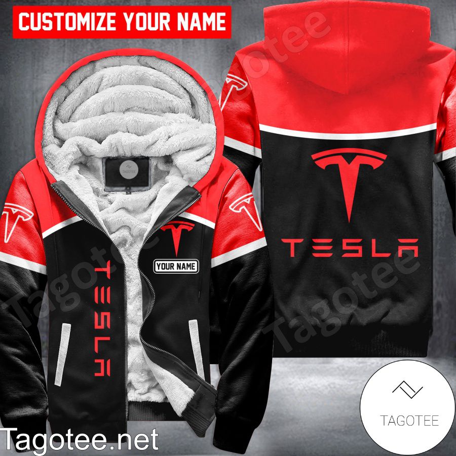 Tesla Custom Uniform Fleece Hoodie - EmonShop