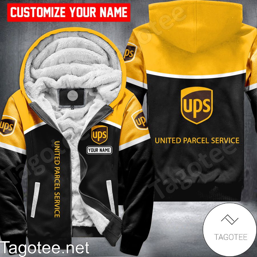UPS Custom Uniform Fleece Hoodie - EmonShop