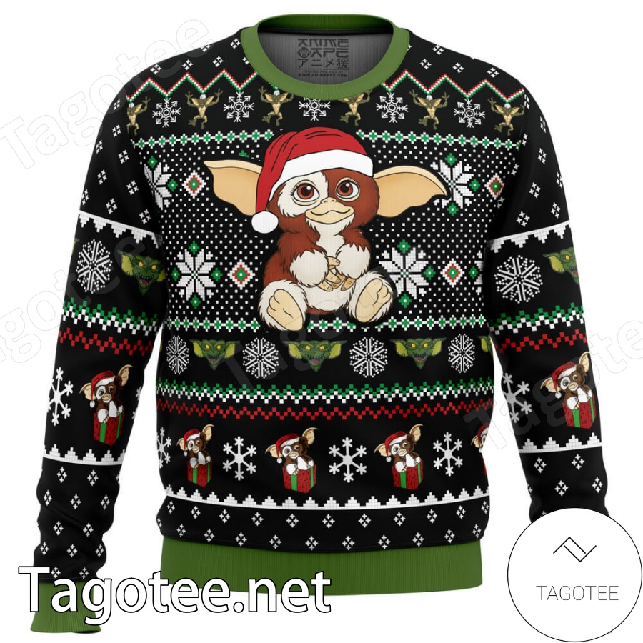 A Christmas Present Gremlins Xmas Ugly Christmas Sweater