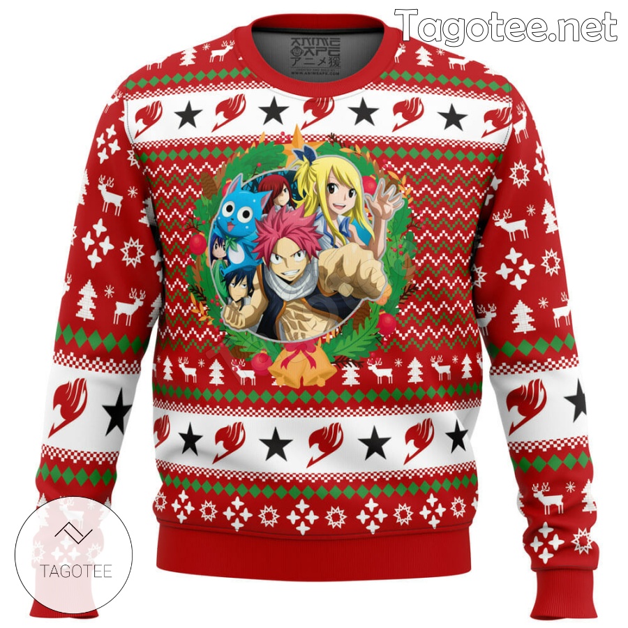 A Christmas Tail Fairy Tail Xmas Ugly Christmas Sweater