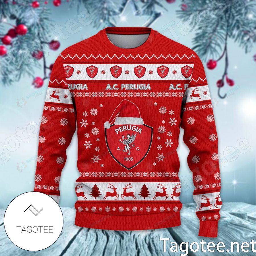 A.C. Perugia Sport Ugly Christmas Sweater a