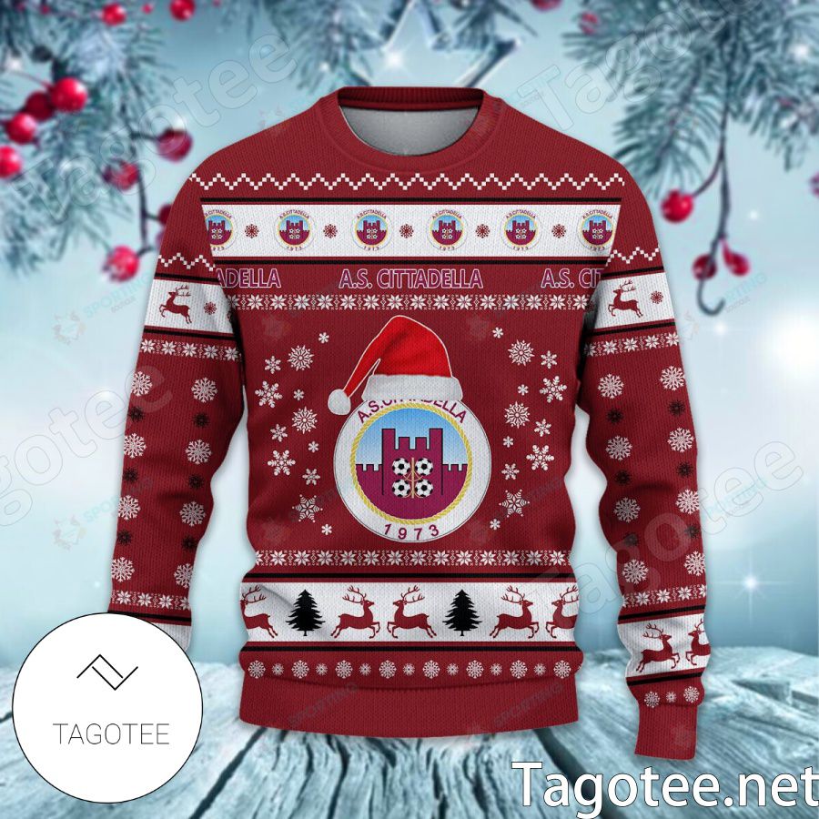 A.S. Cittadella 1973 Sport Ugly Christmas Sweater a