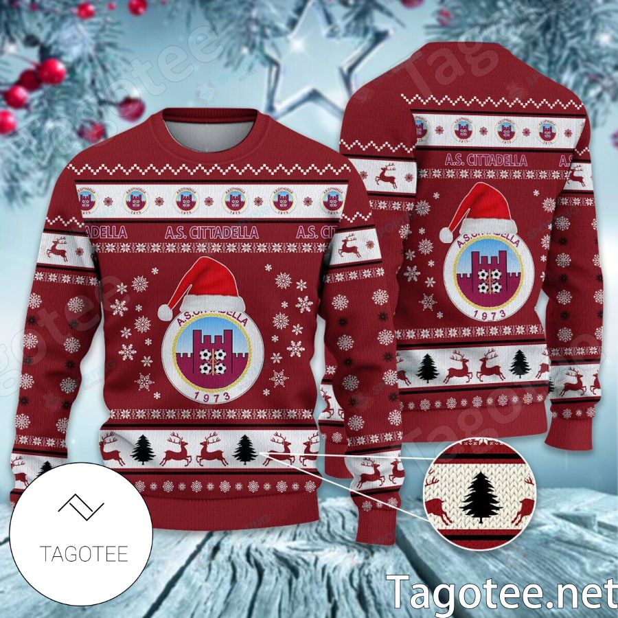 A.S. Cittadella 1973 Sport Ugly Christmas Sweater