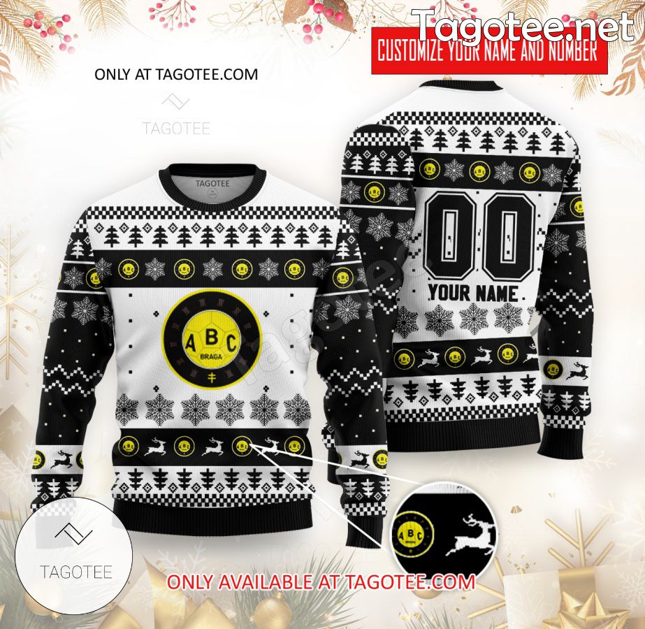 ABC Braga Handball Custom Ugly Christmas Sweater - BiShop
