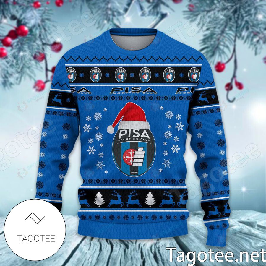 AC Pisa 1909 Sport Ugly Christmas Sweater a