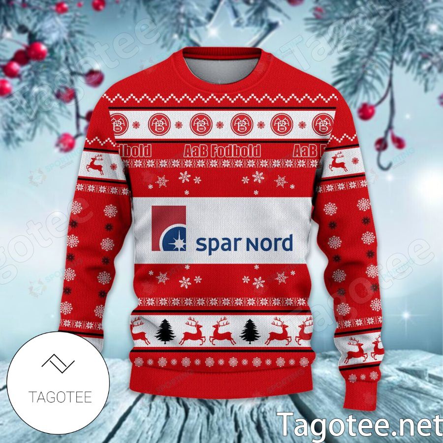 AaB Fodbold Sport Ugly Christmas Sweater a