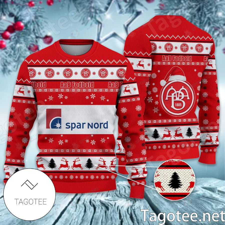 AaB Fodbold Sport Ugly Christmas Sweater