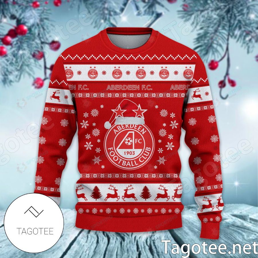 Aberdeen F.C. Sport Ugly Christmas Sweater a