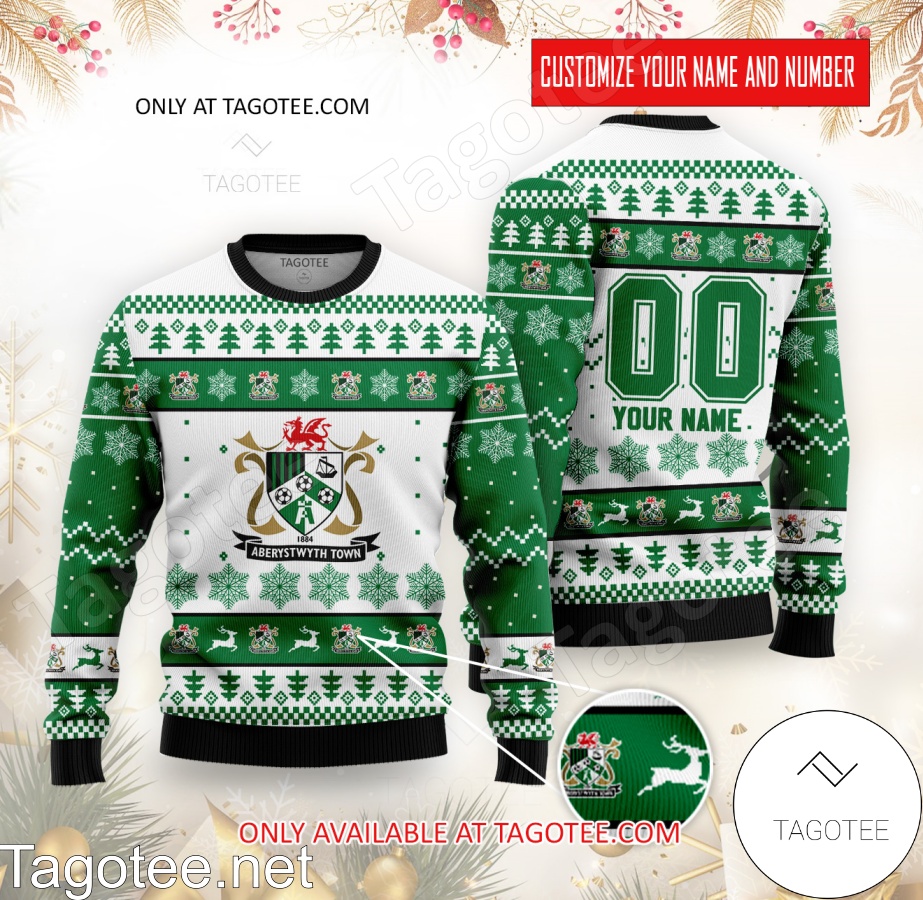 Aberystwyth Town Custom Ugly Christmas Sweater - EmonShop