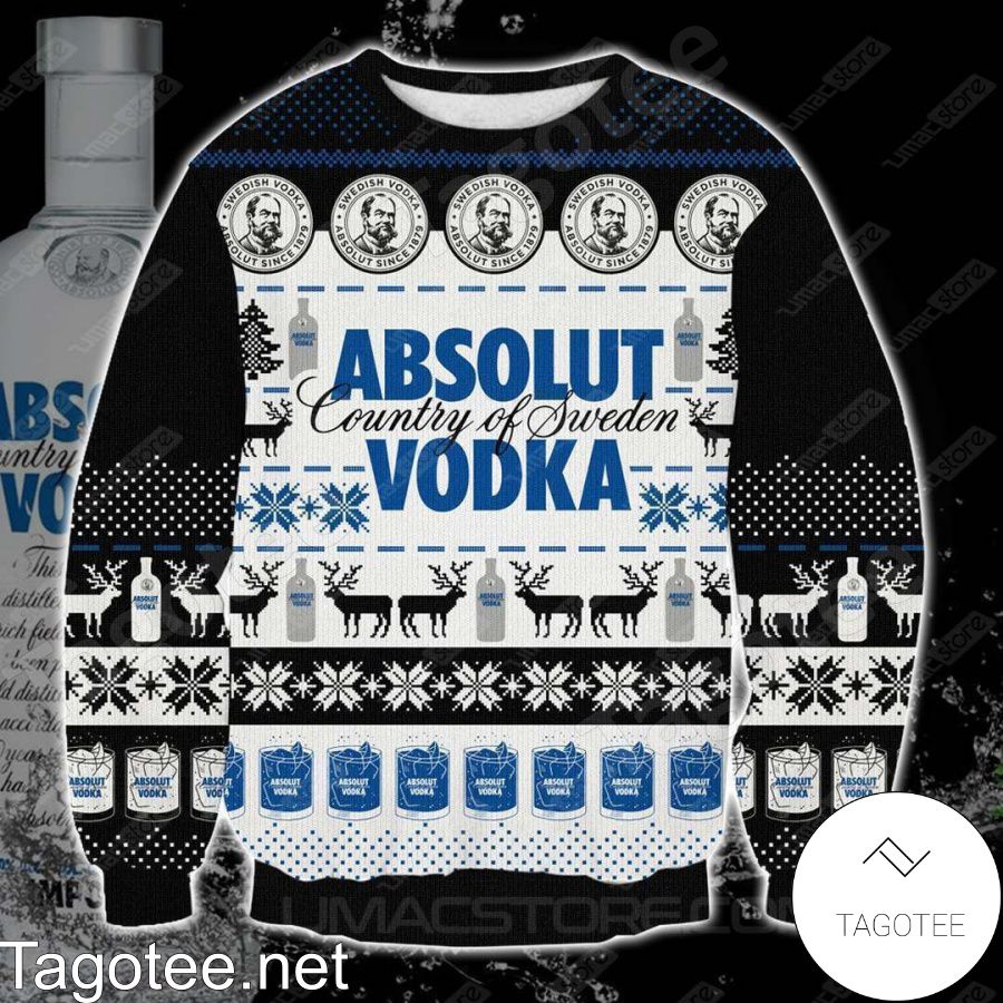 Absolut Vodka Xmas Ugly Christmas Sweater