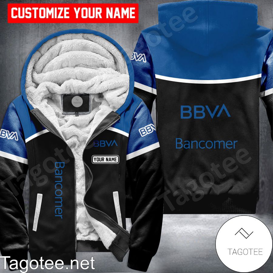 BBVA Bank Custom Uniform Fleece Hoodie - BiShop