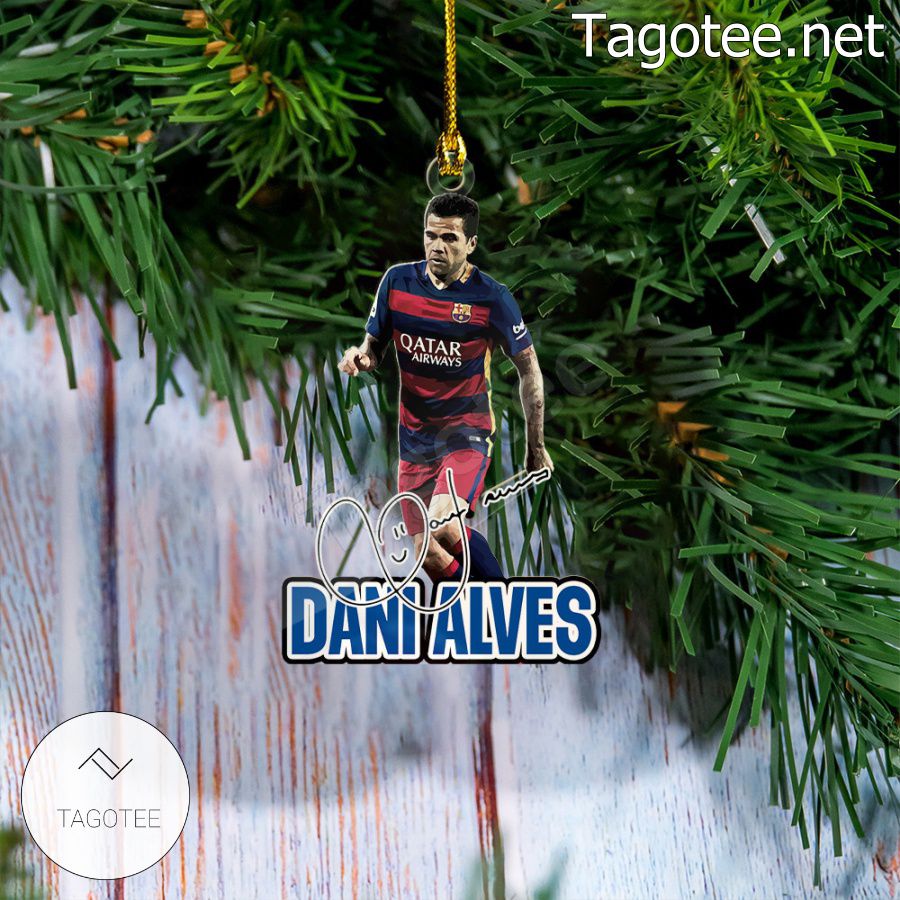 Barcelona - Dani Alves Xmas Ornament a