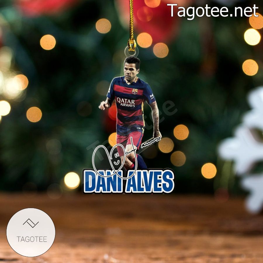 Barcelona - Dani Alves Xmas Ornament