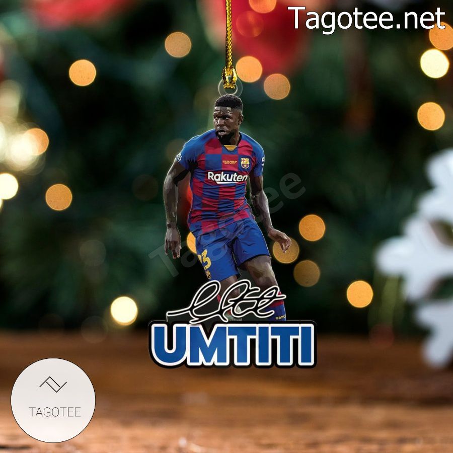 Barcelona - Samuel Umtiti Xmas Ornament
