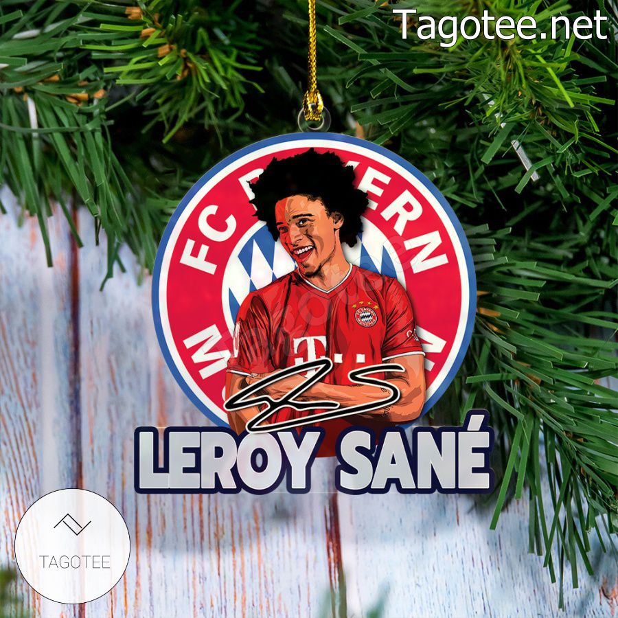 Bayern Munich - Leroy Sane Xmas Ornament a