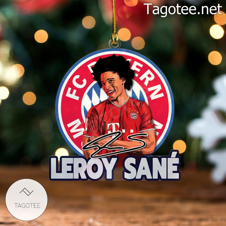 Bayern Munich - Leroy Sane Xmas Ornament