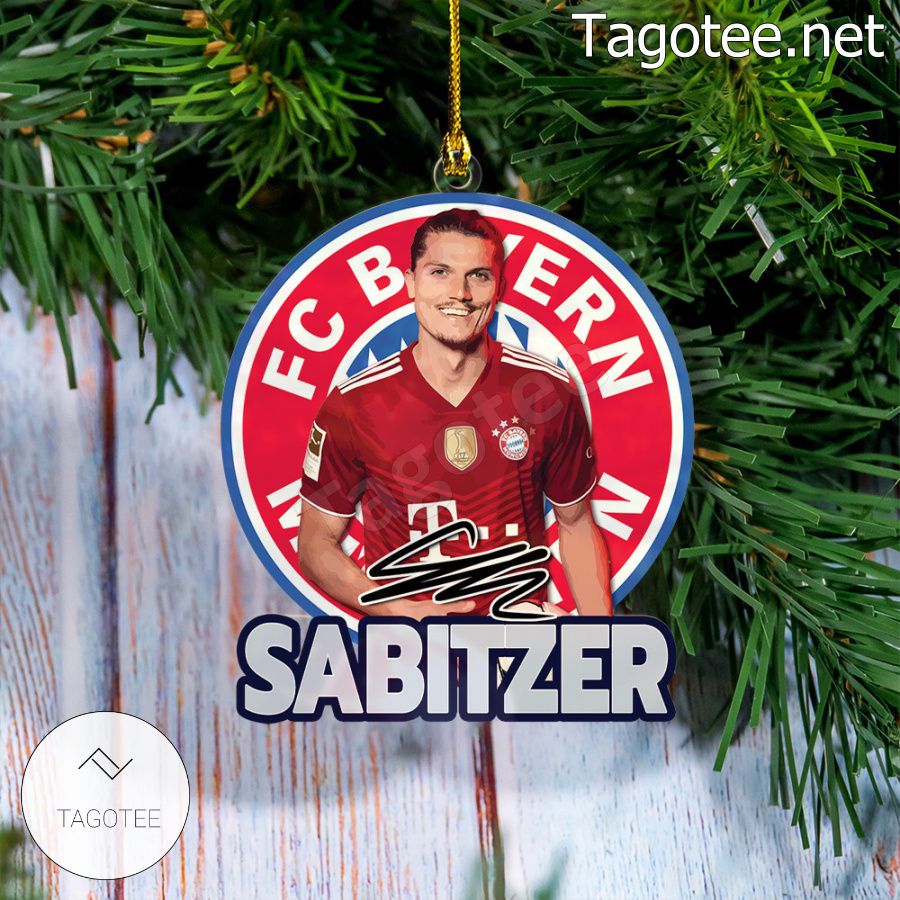 Bayern Munich - Marcel Sabitzer Xmas Ornament a