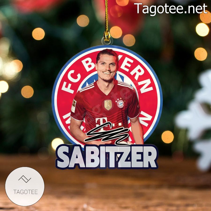 Bayern Munich - Marcel Sabitzer Xmas Ornament