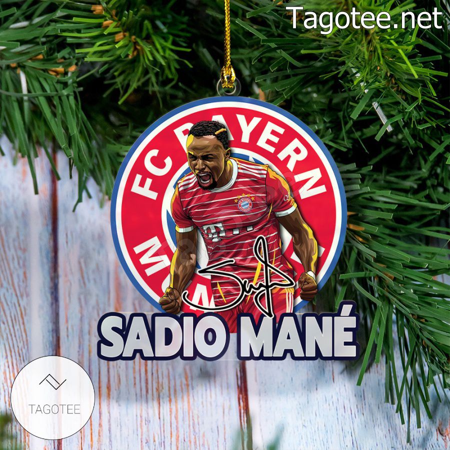 Bayern Munich - Sadio Mane Xmas Ornament a