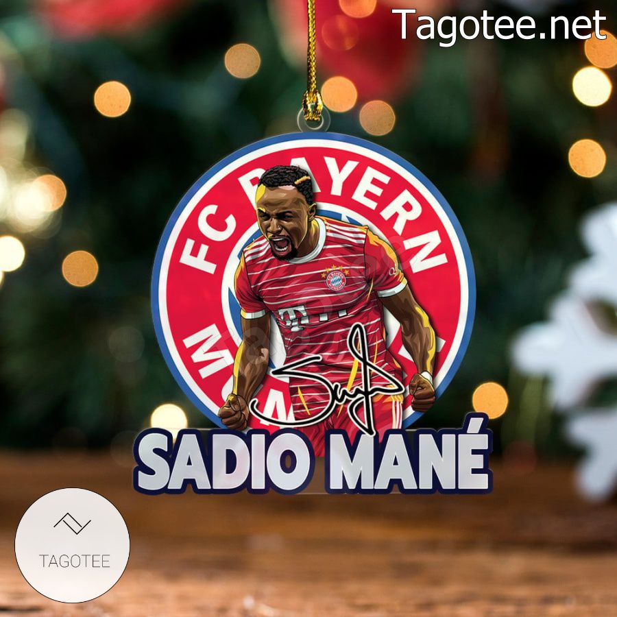 Bayern Munich - Sadio Mane Xmas Ornament