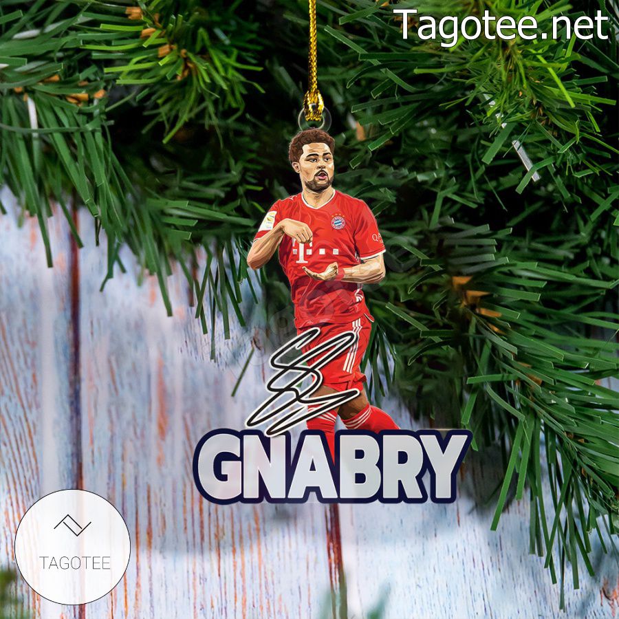 Bayern Munich - Serge Gnabry Xmas Ornament a