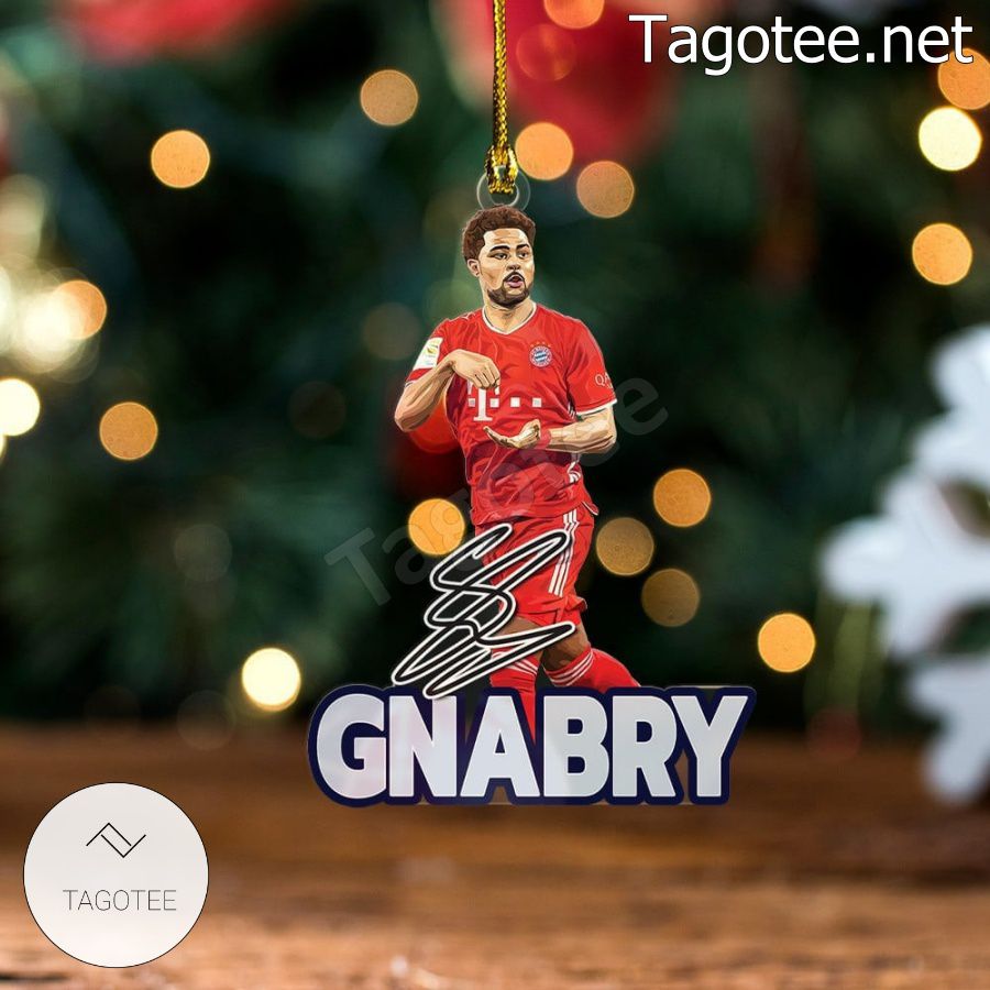 Bayern Munich - Serge Gnabry Xmas Ornament