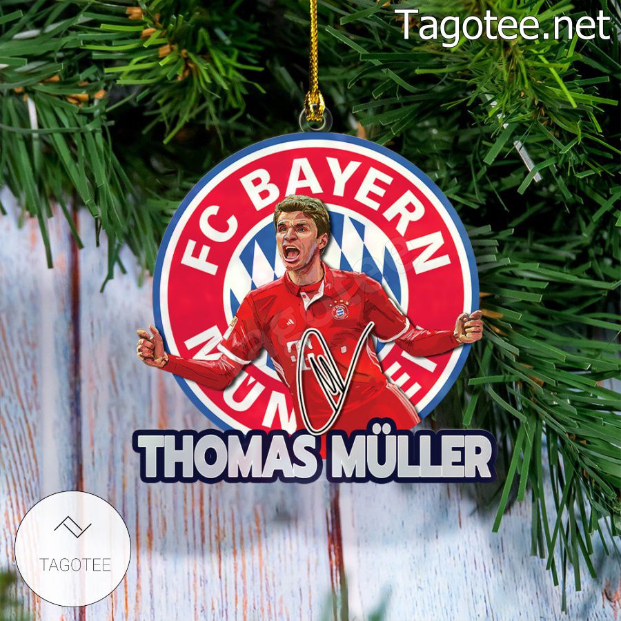 Bayern Munich - Thomas Muller Xmas Ornament a