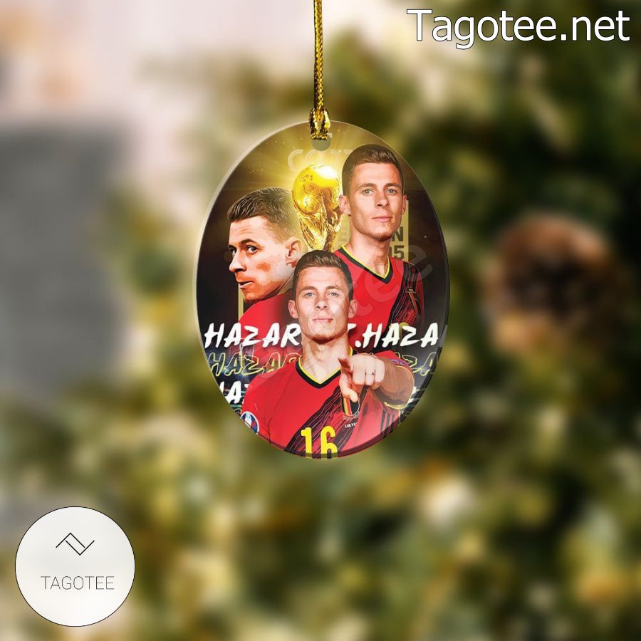 Belgium - Thorgan Hazard Xmas Ornament