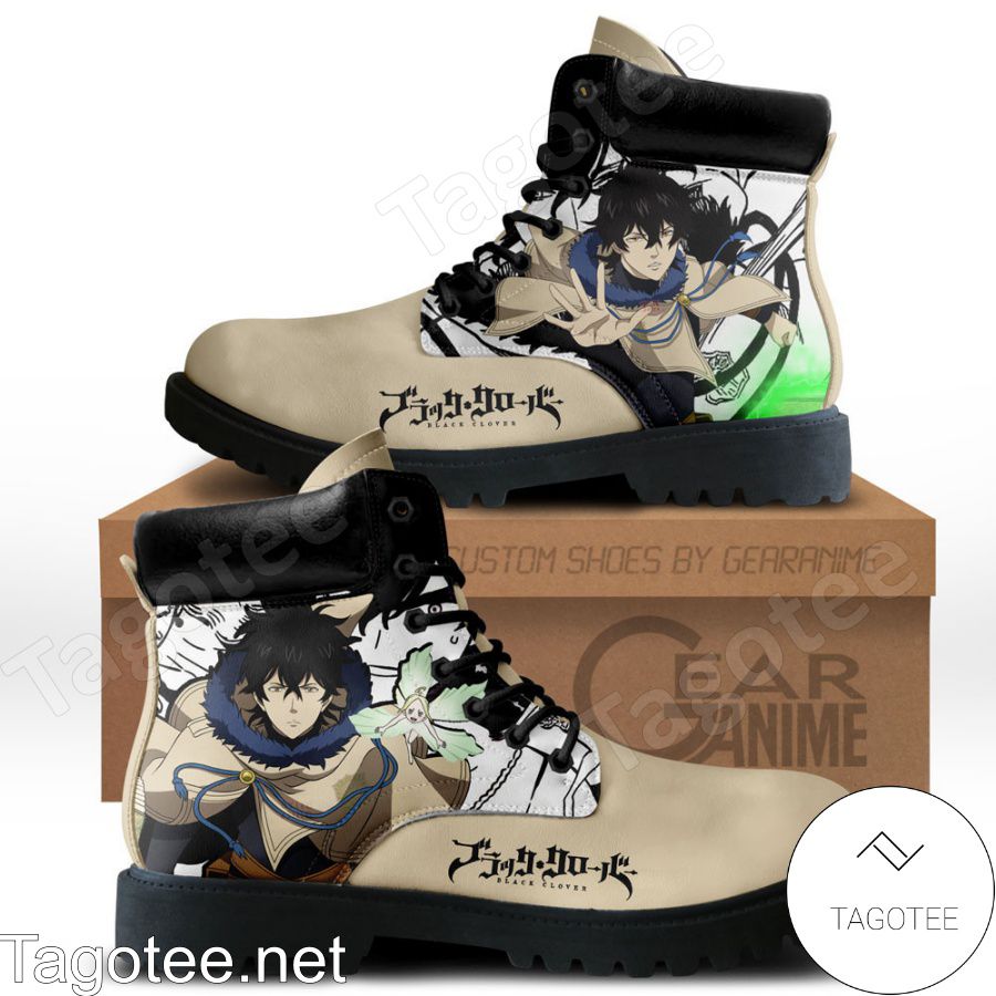 Black Clover Yuno Grinberryall Boots