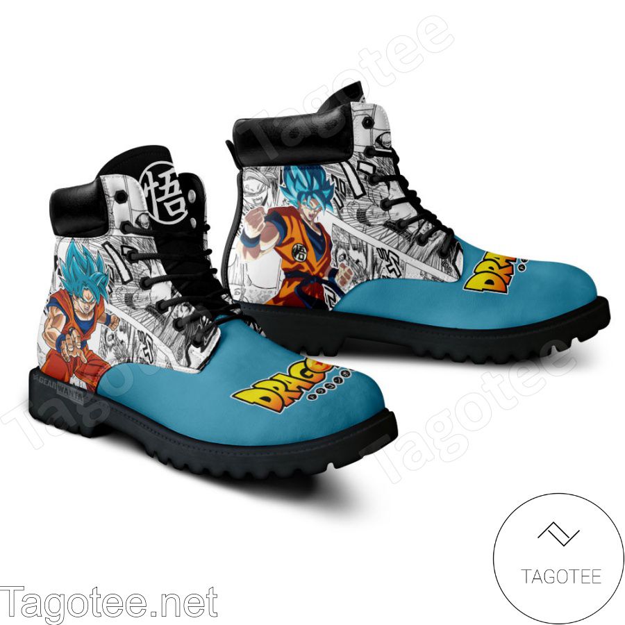 Dragon Ball Goku Blue Boots a
