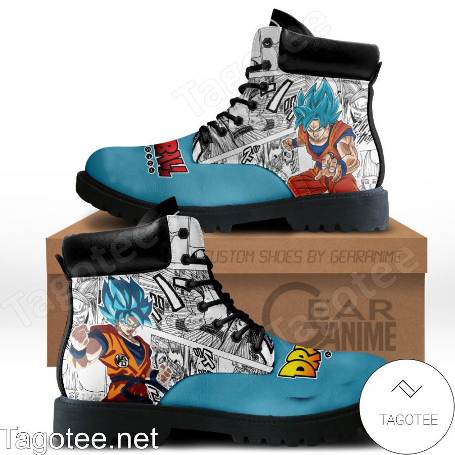 Dragon Ball Goku Blue Boots