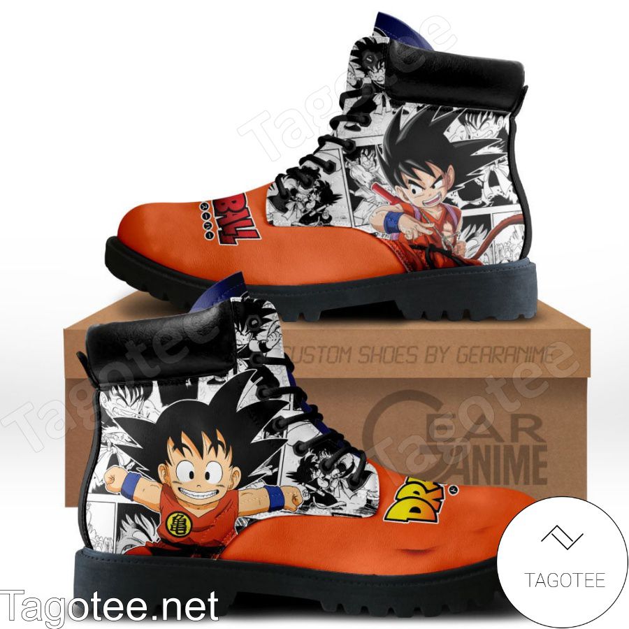 Dragon Ball Goku Kid Boots