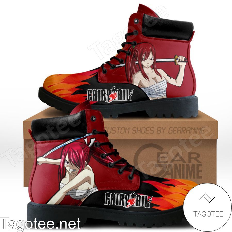 Fairy Tail Erza Scarlet Boots