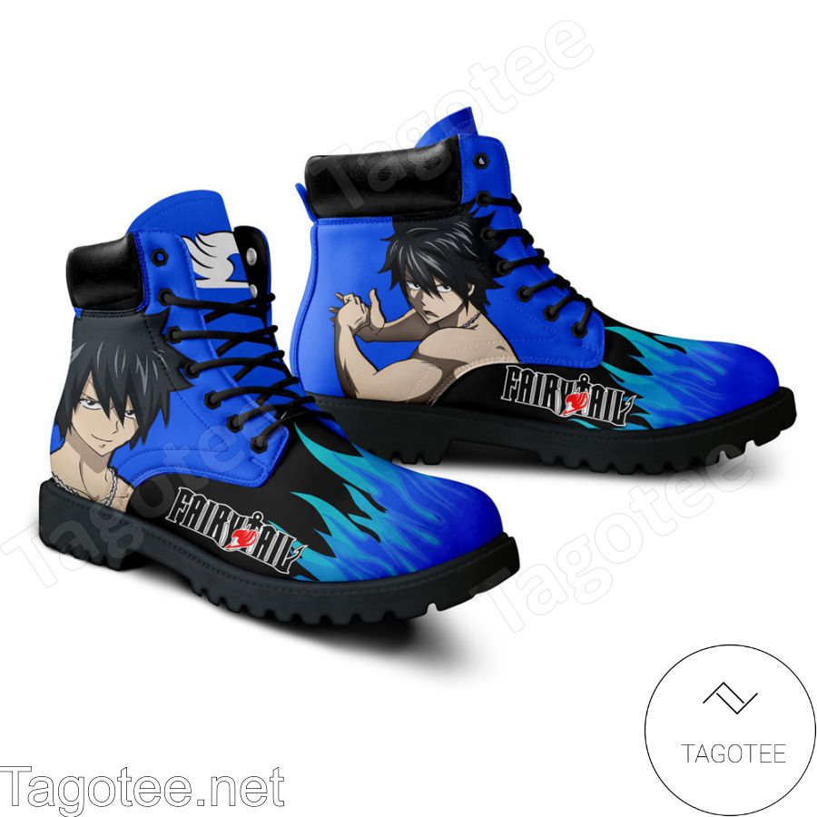 Fairy Tail Gray Fullbuster Boots a