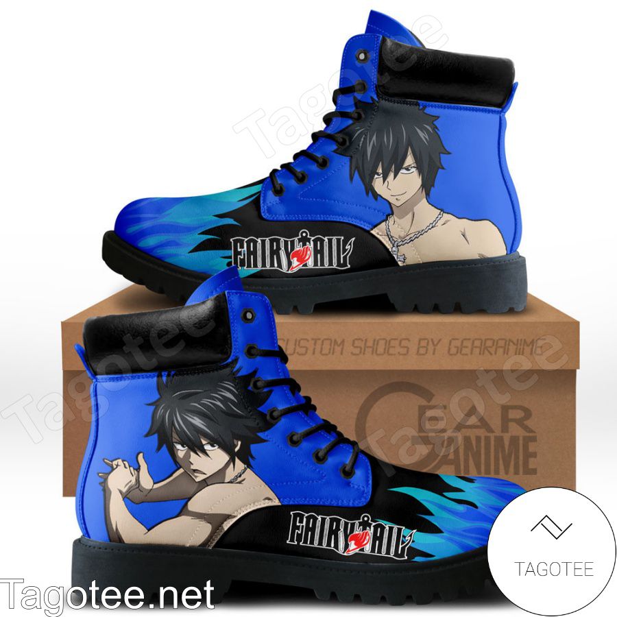Fairy Tail Gray Fullbuster Boots