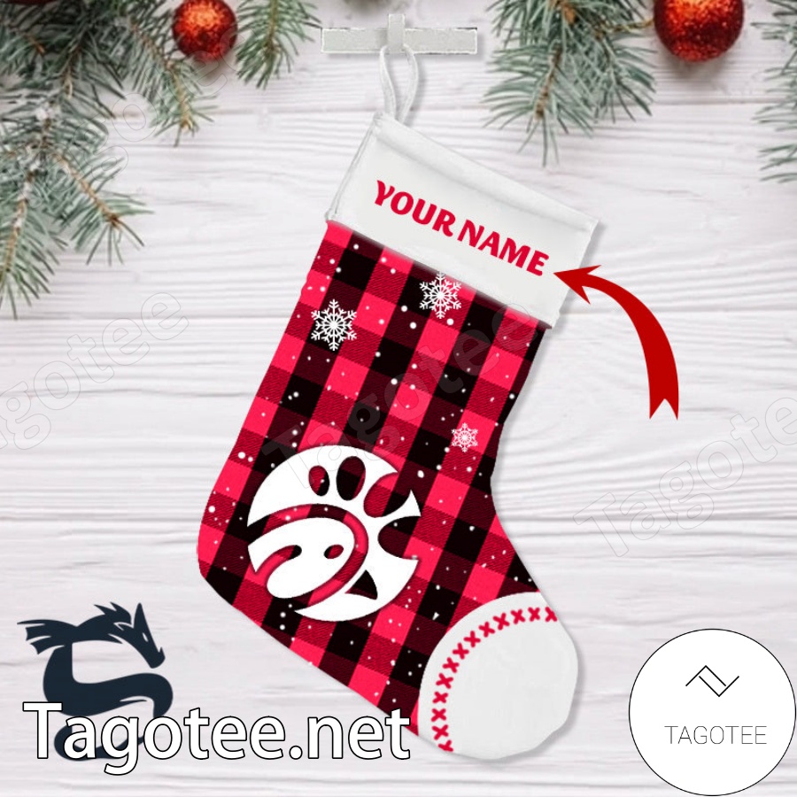 Personalised Chick-Fil-A Snowy Christmas Stockings