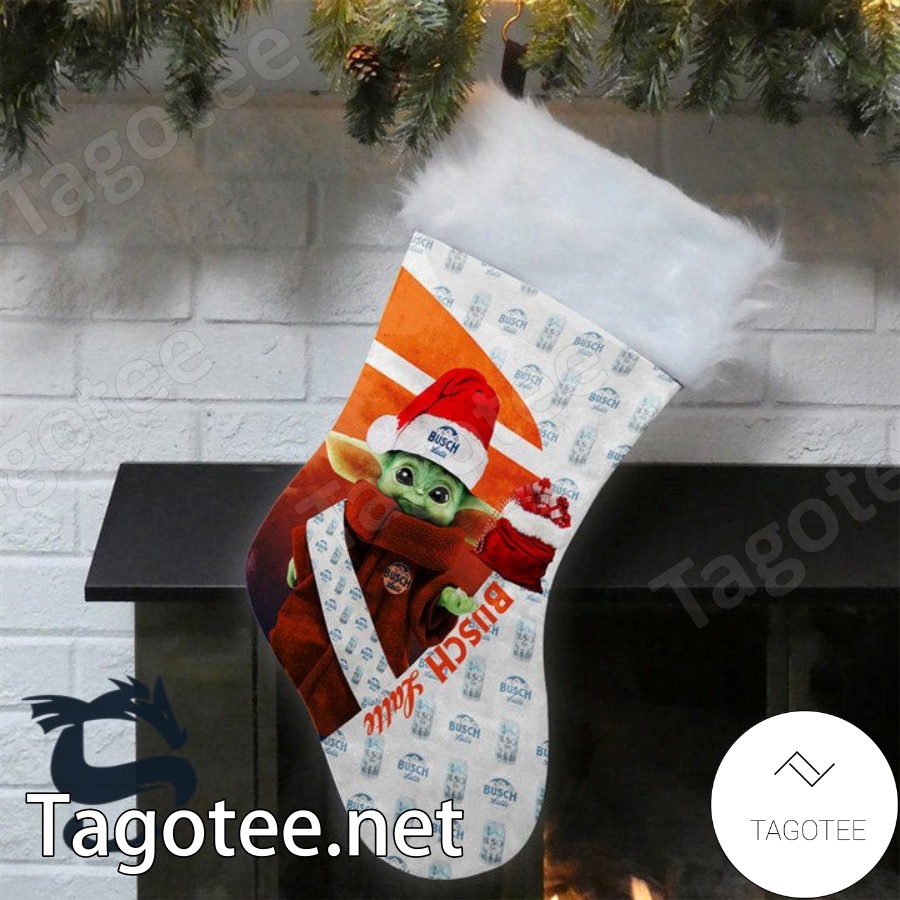 Yoda Busch Latte Christmas Stockings