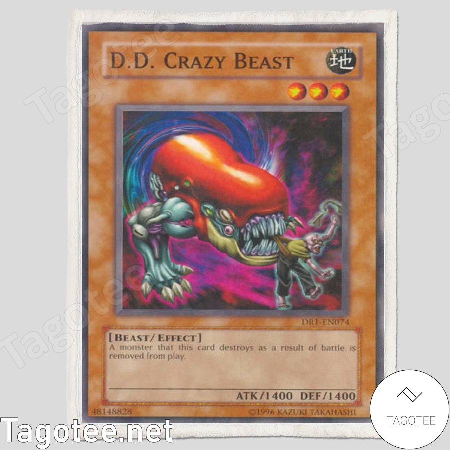 D.D.-Crazy-Beast-Yu-Gi-Oh!-Card-Blanket